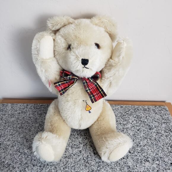 Clemens Spieltiere Mohair Jointed Teddy Bear Germany 15"‎ Tan - Picture 2 of 10